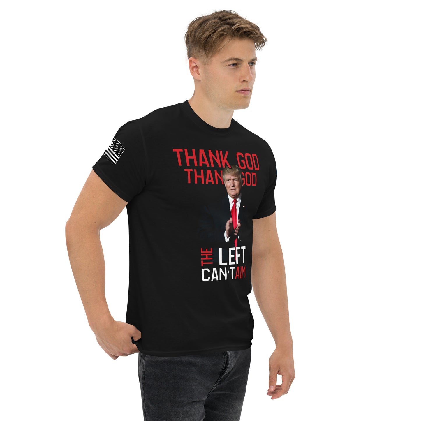 Thank God The Left Can’t Aim-Trump