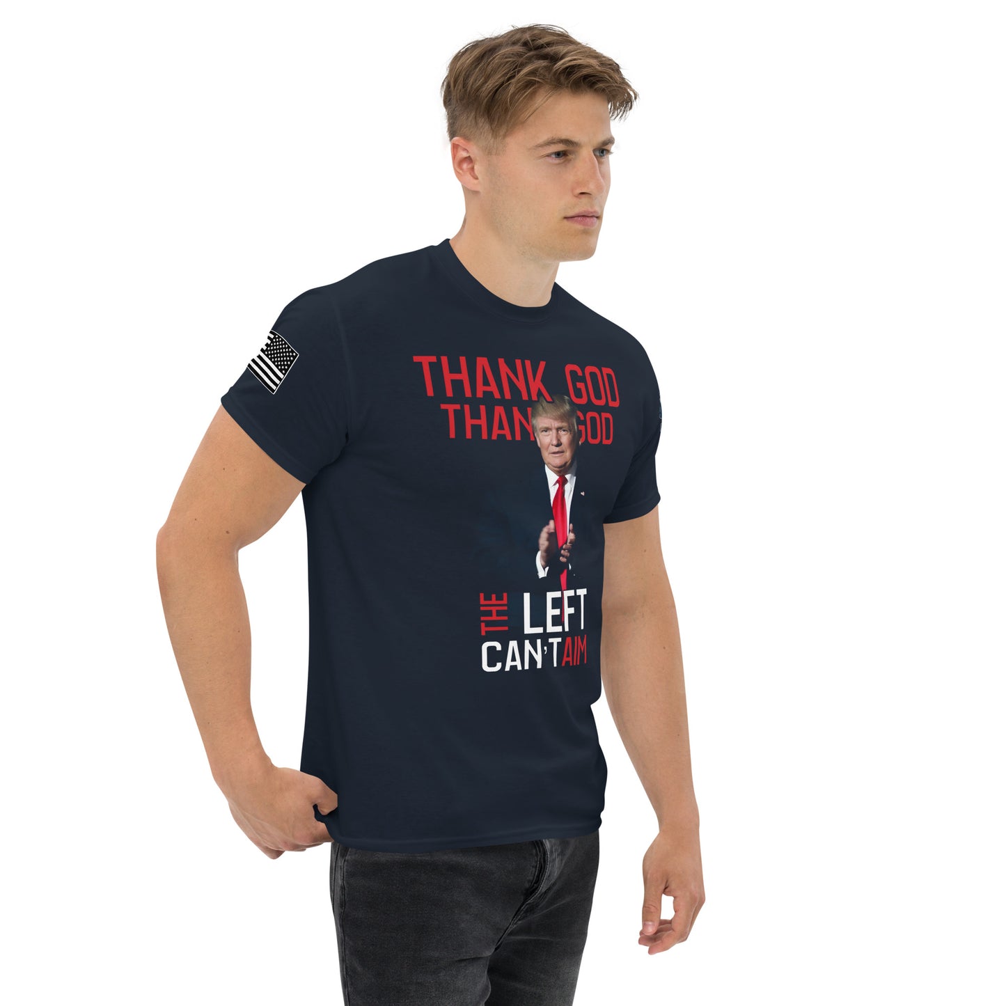 Thank God The Left Can’t Aim-Trump