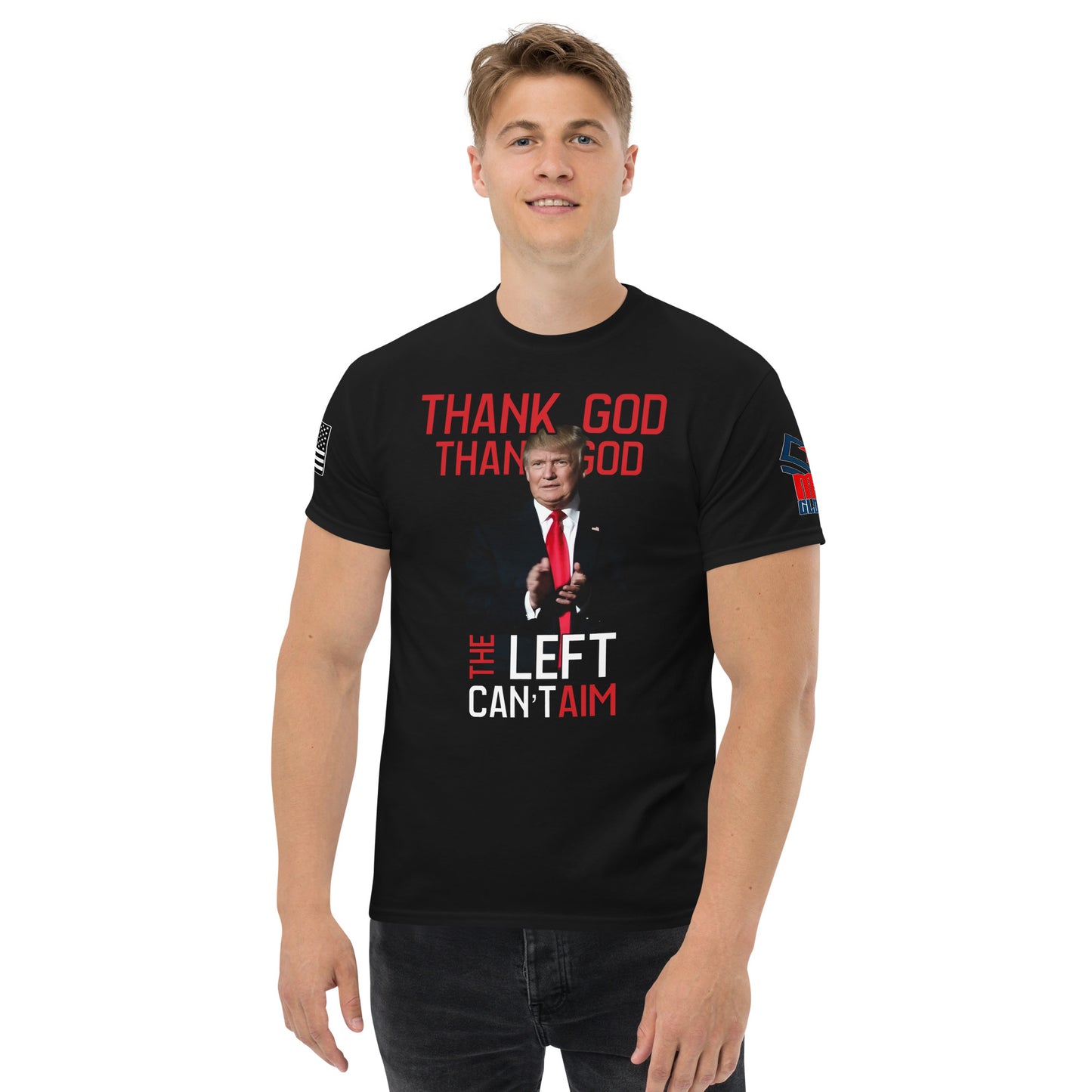 Thank God The Left Can’t Aim-Trump